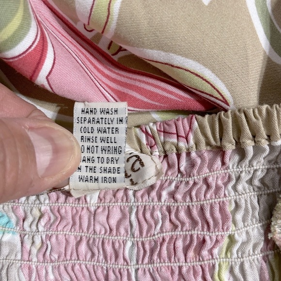 Ku De Ta Floral Sundress with Beaded Sequins size L - Picture 11 of 13